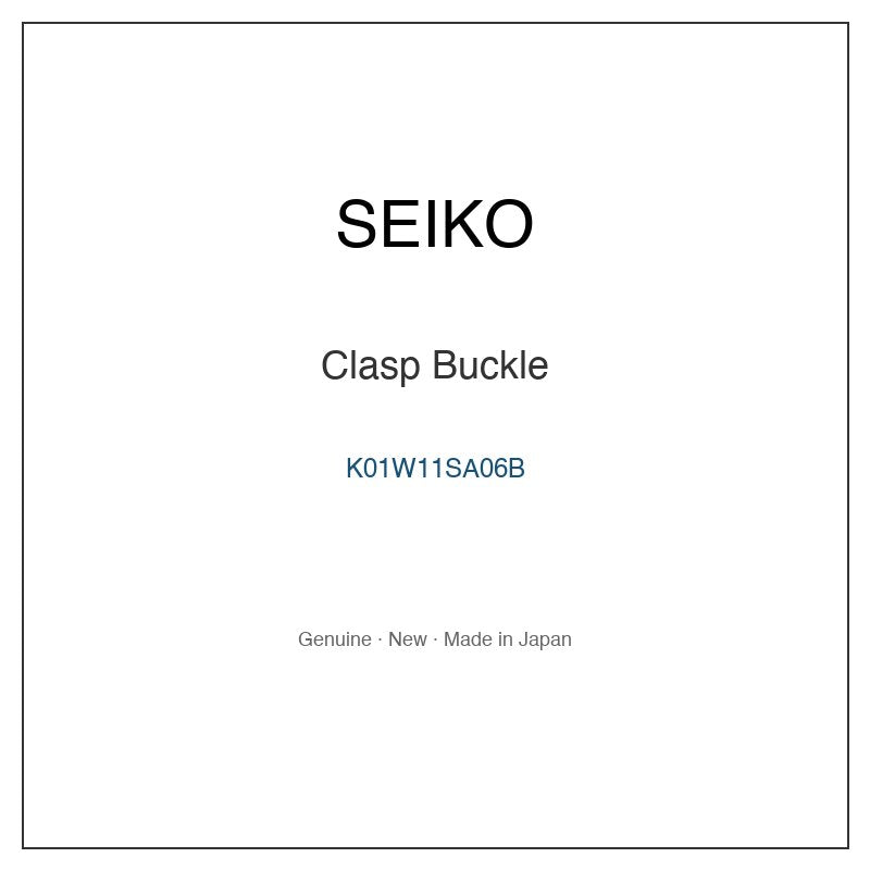 SEIKO K01W11SA06B Watch Parts