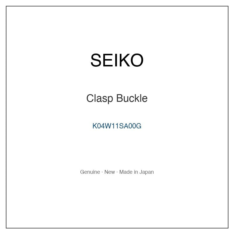 SEIKO K04W11SA00G Watch Parts
