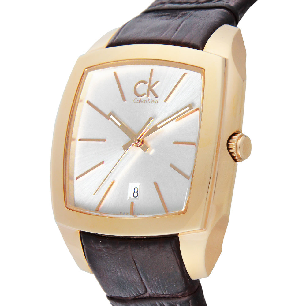 CALVIN KLEIN K2K21620 Watch - Stylish Design Water Resistant Quartz Movement Elegant Leather Strap (Image 2)