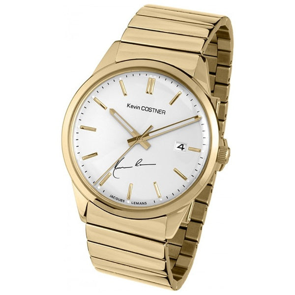 JACQUES LEMANS KC-102E Watch - Quartz Movement Stainless Steel Bracelet Date Display Elegant Design (Image 2)
