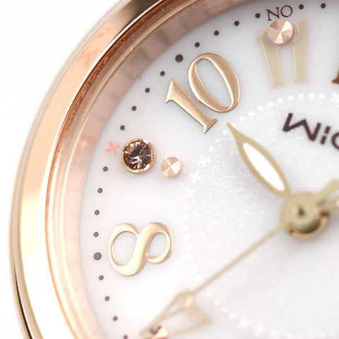 Citizen Wicca Solar Tech Women's Radio Watch with Bracelet Line and Replacement Band KL0-561-17