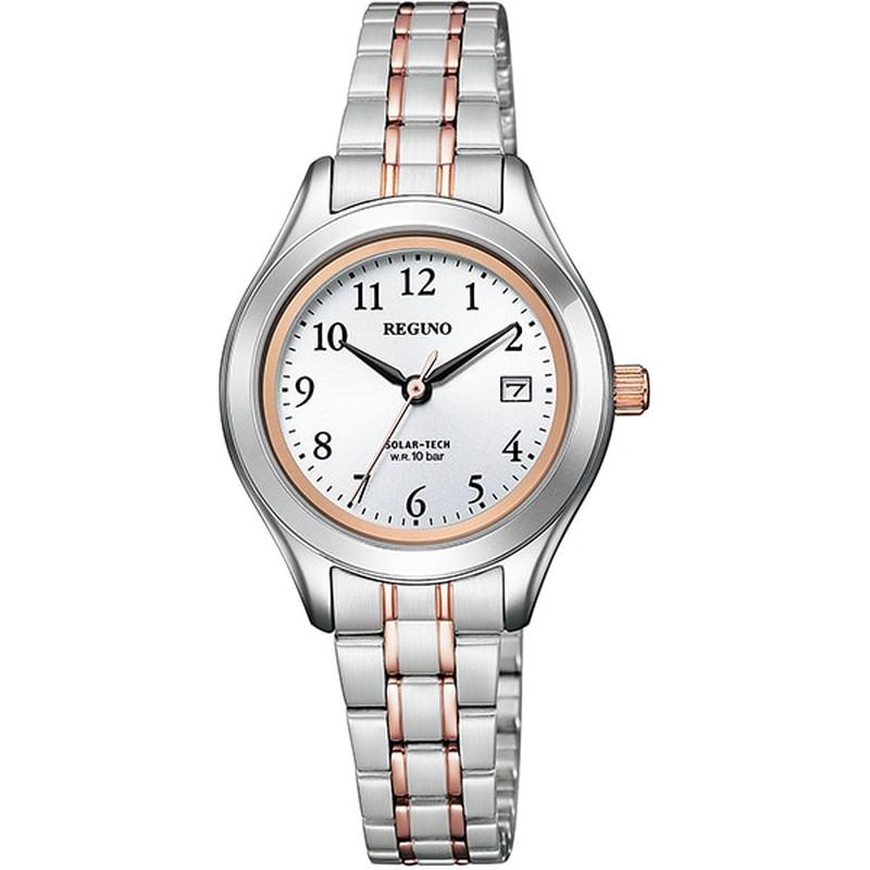 CITIZEN KM4-139-93 Watch - Reguno Solar Tech Ladies Watch - Standard Series Pair Ring Solar