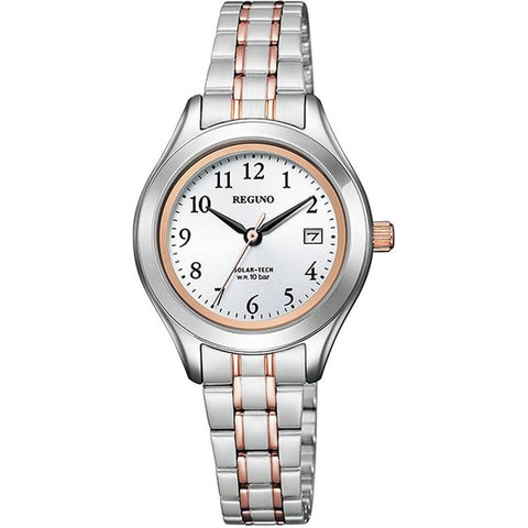 CITIZEN KM4-139-93 Watch - Reguno Solar Tech Ladies Watch - Standard Series Pair Ring Solar