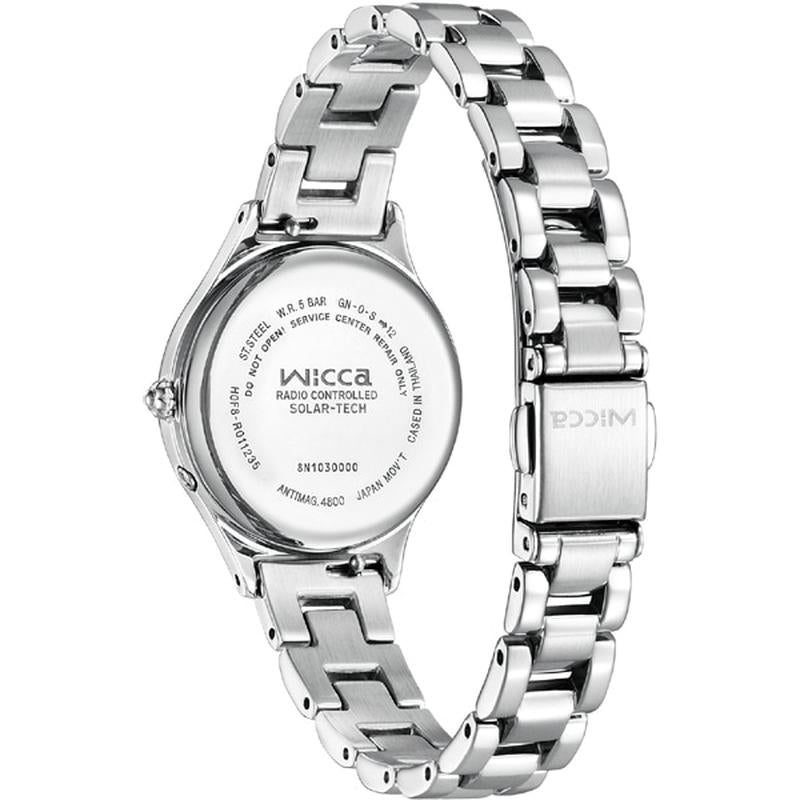 CITIZEN KS1-210-91 Watch - Ladies Wicca Solar Tech Radio Wave Watch HAPPY DIARY Silver (Image 2)