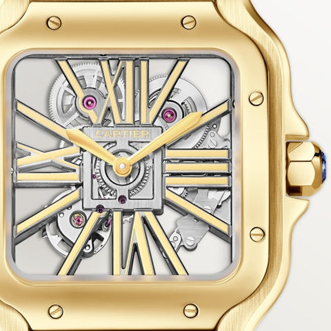 Cartier whsa0042 Watch - Santos de Cartier Skeleton watch (Image 6)