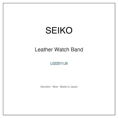 SEIKO L022011J9 Watch Parts