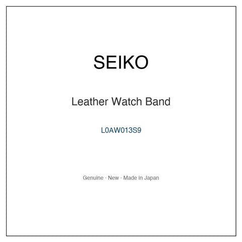 SEIKO L0AW013S9 Watch Parts