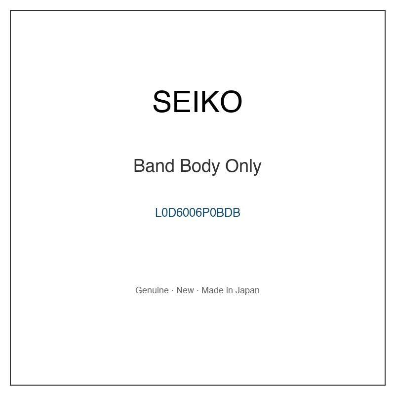 SEIKO L0D6006P0BDB Watch Parts