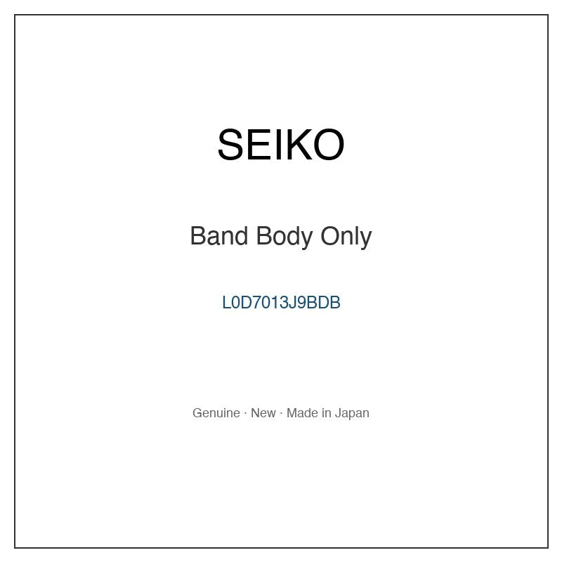 SEIKO L0D7013J9BDB Watch Parts