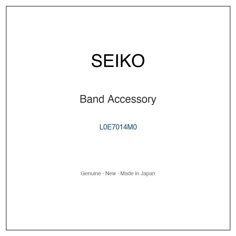 SEIKO L0E7014M0 Watch Parts