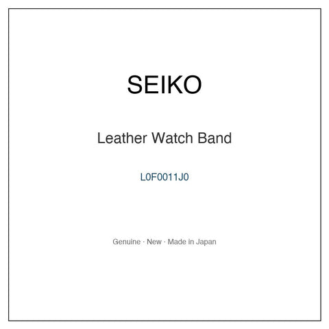 SEIKO L0F0011J0 Watch Parts