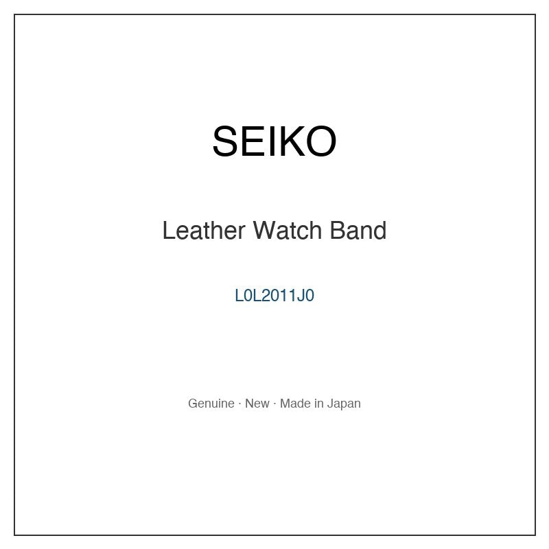 SEIKO L0L2011J0 Watch Parts