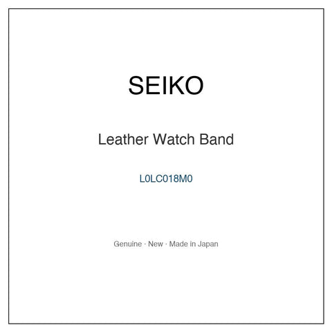 SEIKO L0LC018M0 Watch Parts