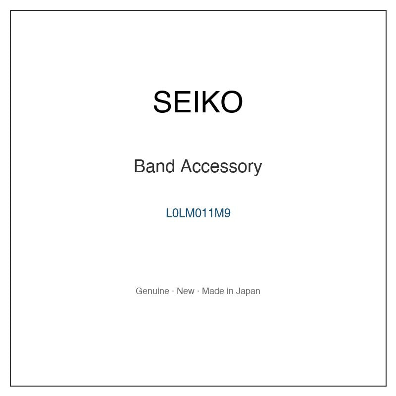 SEIKO L0LM011M9 Watch Parts
