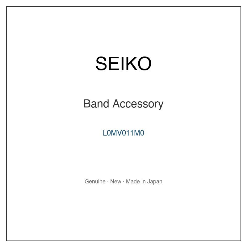 SEIKO L0MV011M0 Watch Parts