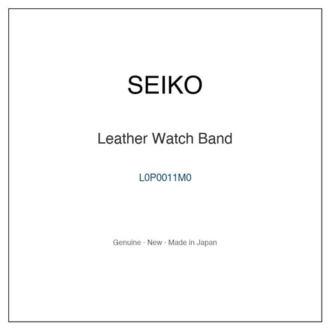 SEIKO L0P0011M0 Watch Parts
