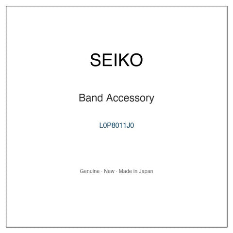 SEIKO L0P8011J0 Watch Parts