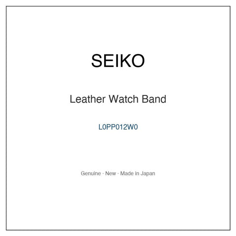 SEIKO L0PP012W0 Watch Parts