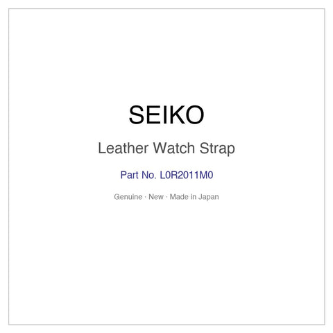 SEIKO L0R2011M0 Leather Watch Strap for SARY259 and More Models