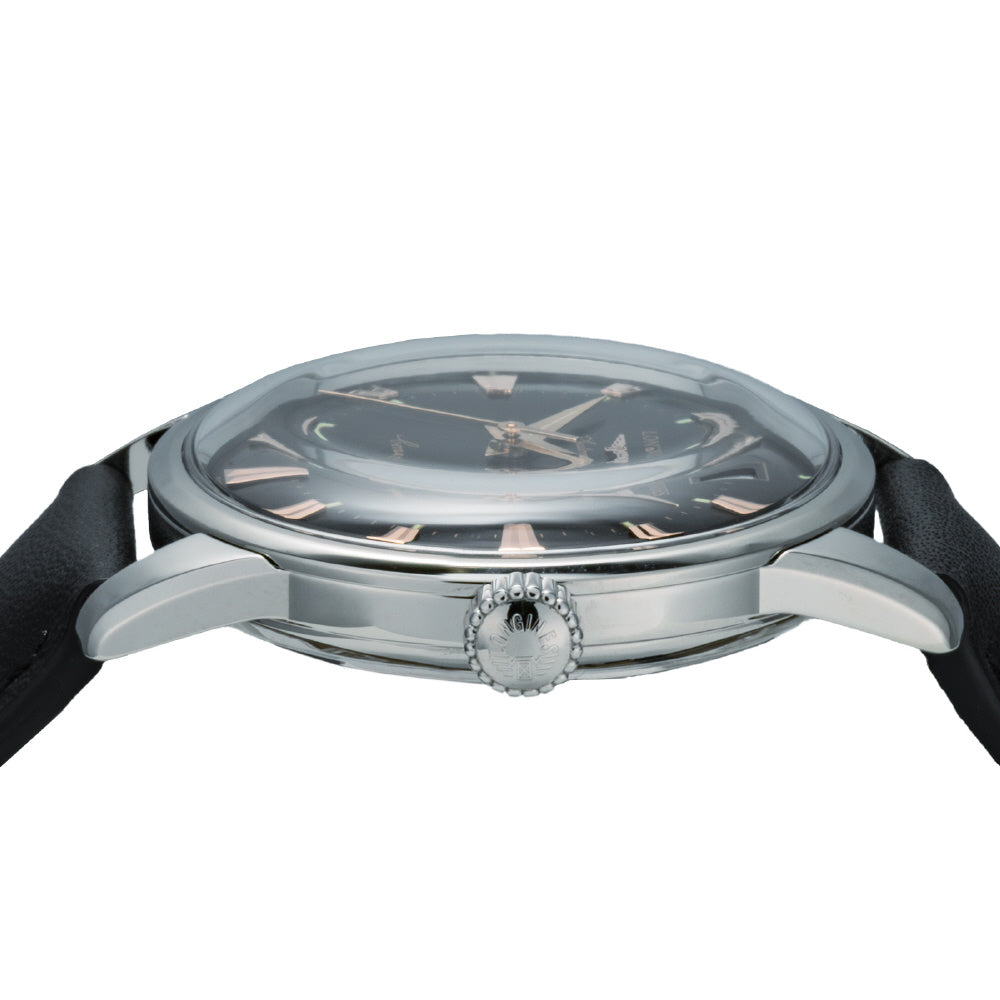 LONGINES L1.611.4.52.2 Watch - Conquest Heritage 5-Year Warranty Black Dial Swiss Automatic Stainless Steel (Image 4)
