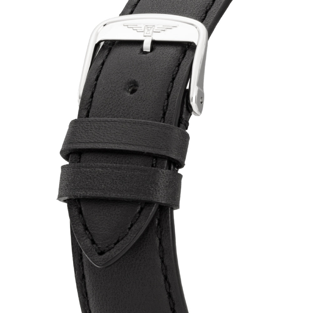 LONGINES L1.611.4.52.2 Watch - Conquest Heritage 5-Year Warranty Black Dial Swiss Automatic Stainless Steel (Image 6)