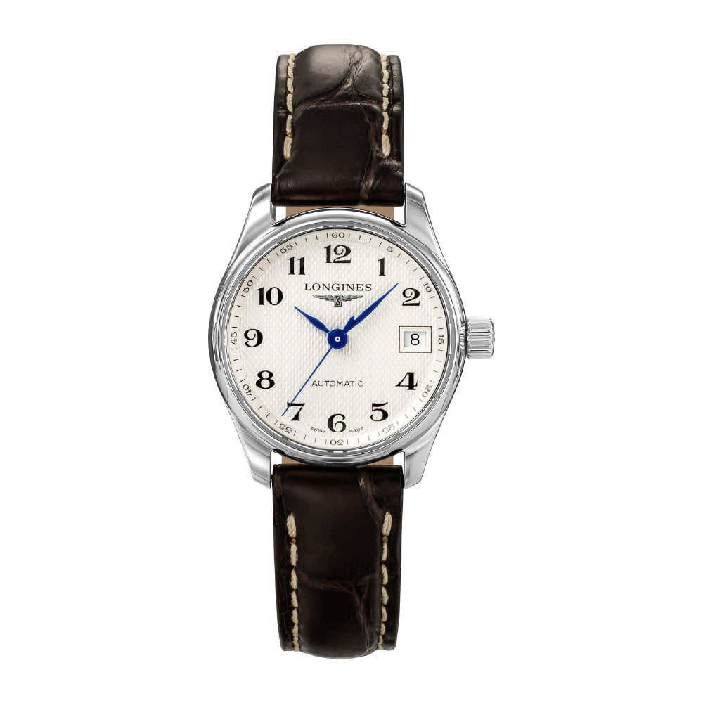 LONGINES L2.128.4.78.3 Watch - Master Collection 5-Year Warranty Silver Stainless Steel Elegant Design