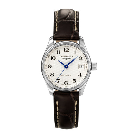 LONGINES L2.128.4.78.3 Watch - Master Collection 5-Year Warranty Silver Stainless Steel Elegant Design