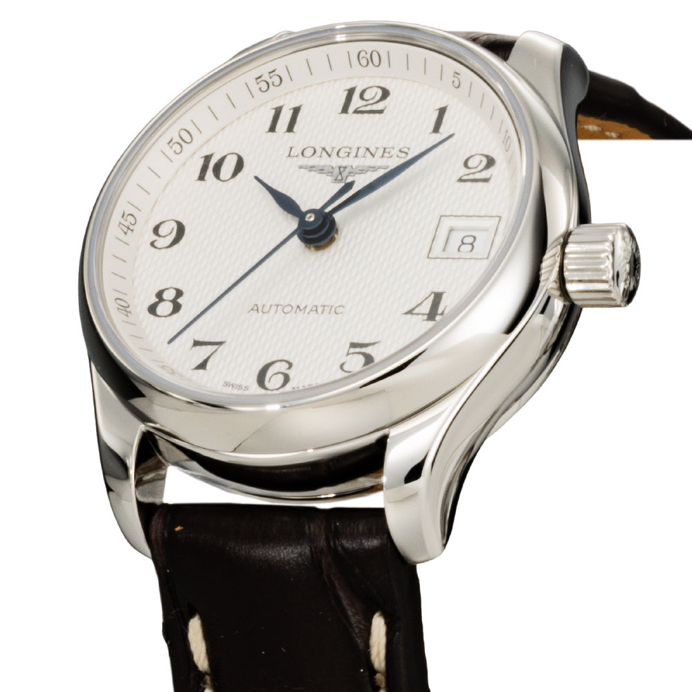 LONGINES L2.128.4.78.3 Watch - Master Collection 5-Year Warranty Silver Stainless Steel Elegant Design (Image 2)