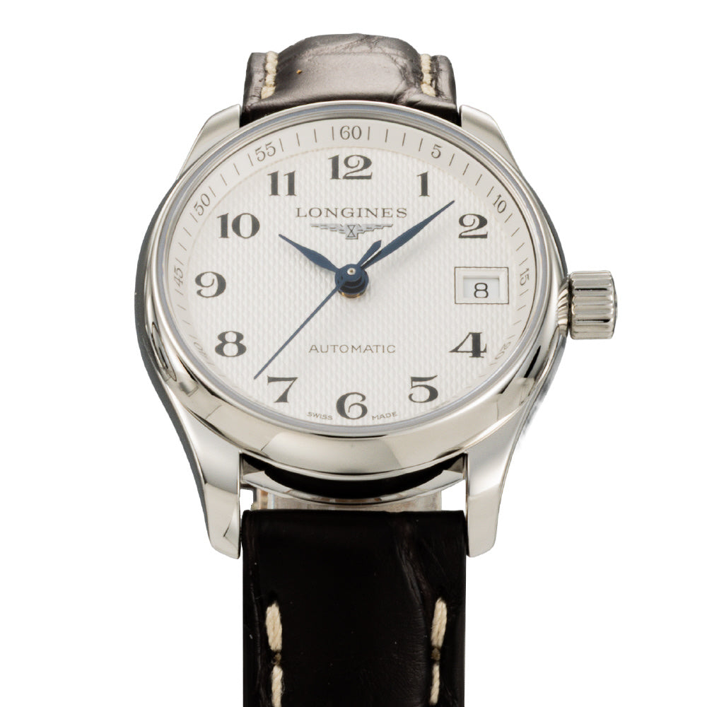 LONGINES L2.128.4.78.3 Watch - Master Collection 5-Year Warranty Silver Stainless Steel Elegant Design (Image 3)