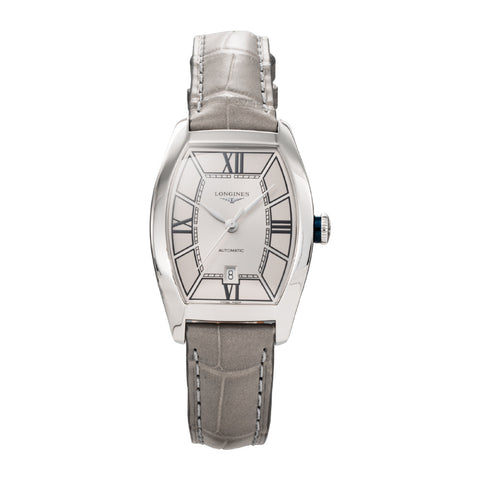 LONGINES L2.142.4.66.2 Elegant Design Grey Dial 5-Year Warranty Swiss Automatic Movement Stylish Timepiece