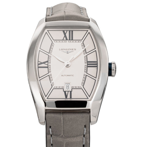 LONGINES L2.142.4.66.2 Elegant Design Grey Dial 5-Year Warranty Swiss Automatic Movement Stylish Timepiece