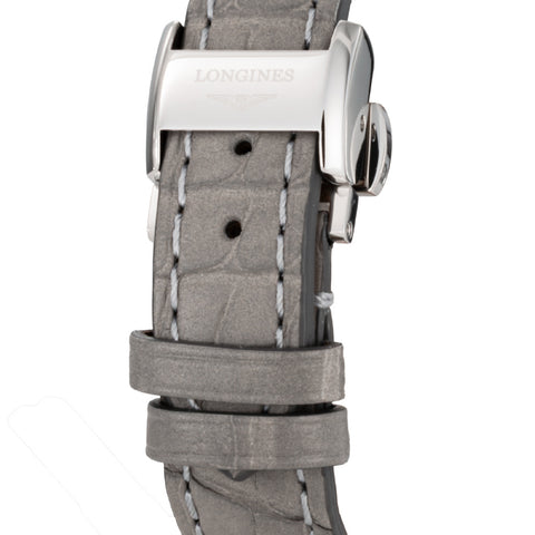 LONGINES L2.142.4.66.2 Elegant Design Grey Dial 5-Year Warranty Swiss Automatic Movement Stylish Timepiece