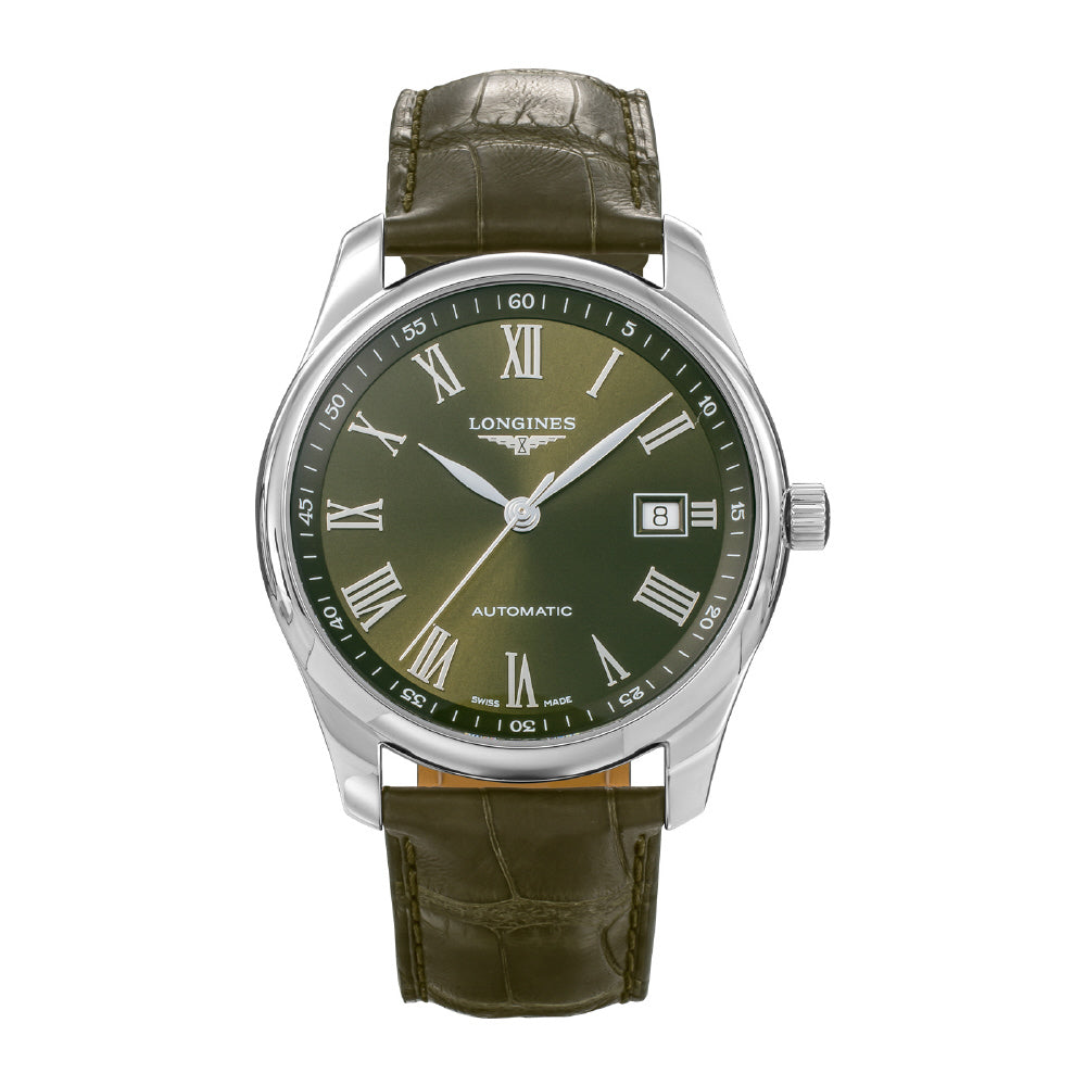 LONGINES L2.793.4.09.2 Watch - Master Collection 5-Year Warranty Green Dial Swiss Automatic Elegant Design