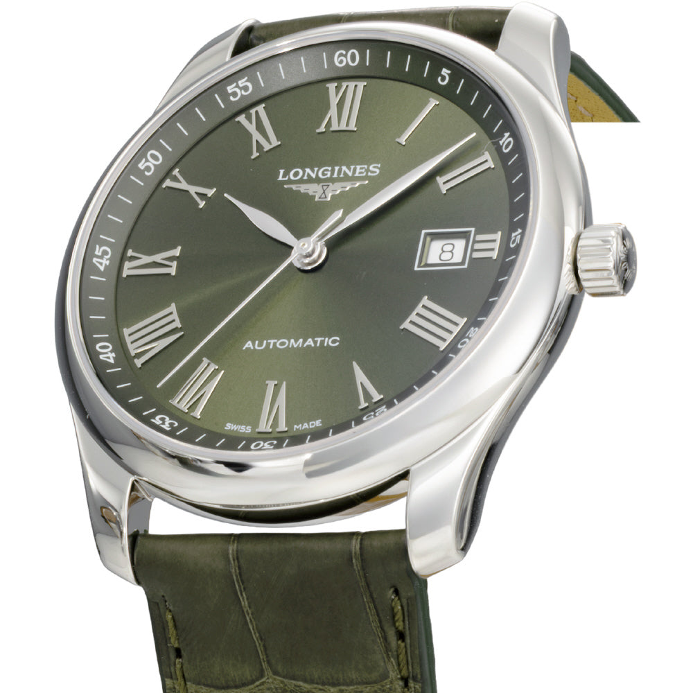 LONGINES L2.793.4.09.2 Watch - Master Collection 5-Year Warranty Green Dial Swiss Automatic Elegant Design (Image 2)