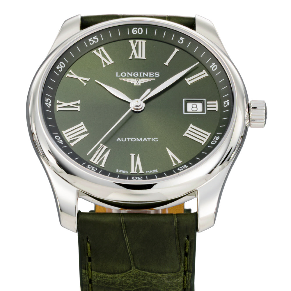 LONGINES L2.793.4.09.2 Watch - Master Collection 5-Year Warranty Green Dial Swiss Automatic Elegant Design (Image 3)