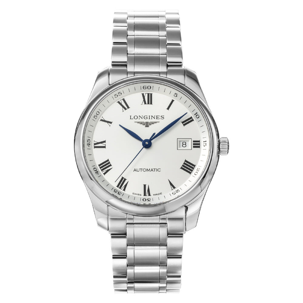 LONGINES L2.793.4.96.6 Watch - Master Collection 5-Year Warranty Silver Stainless Steel Automatic Watch