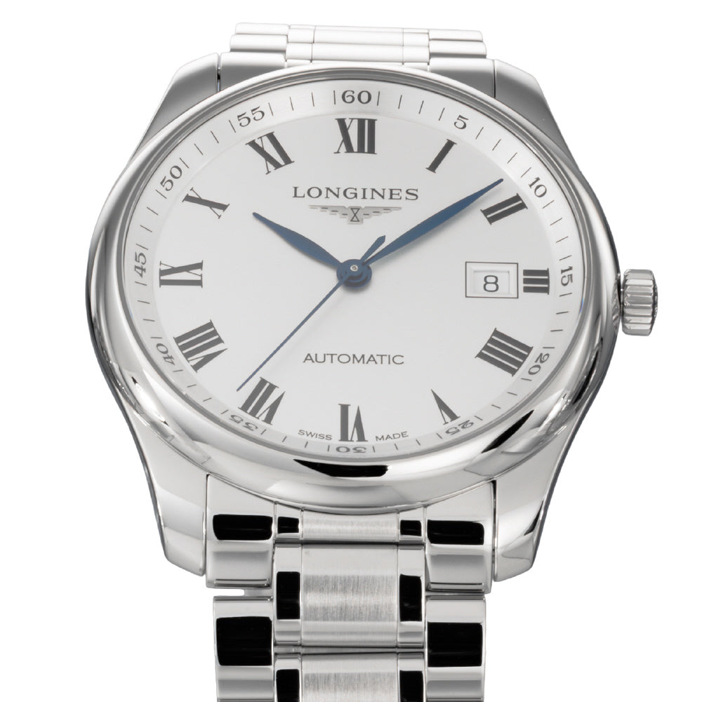 LONGINES L2.793.4.96.6 Watch - Master Collection 5-Year Warranty Silver Stainless Steel Automatic Watch (Image 3)