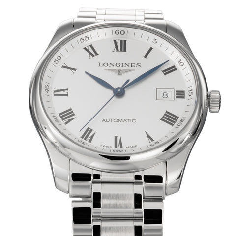 LONGINES L2.793.4.96.6 Watch - Master Collection 5-Year Warranty Silver Stainless Steel Automatic Watch (Image 3)