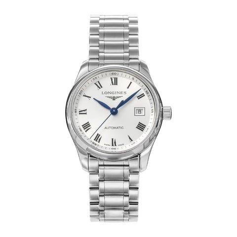 LONGINES L22574966 Watch - Master Collection 5-Year Warranty Silver Elegant Design Swiss Automatic Movement