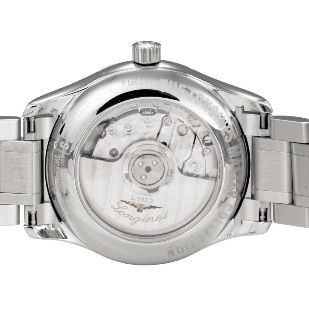 LONGINES L22574966 Watch - Master Collection 5-Year Warranty Silver Elegant Design Swiss Automatic Movement (Image 5)