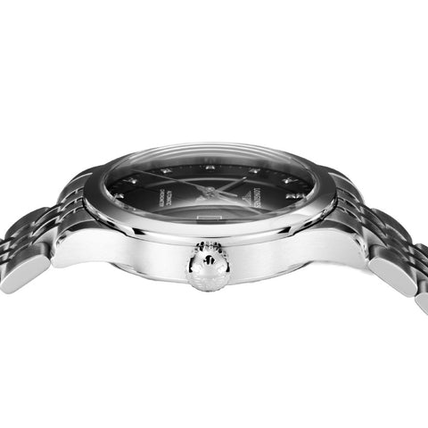 LONGINES L23214576 Watch - Record 5-Year Warranty Black Stainless Steel Automatic Elegant Design Water Resistant (Image 4)