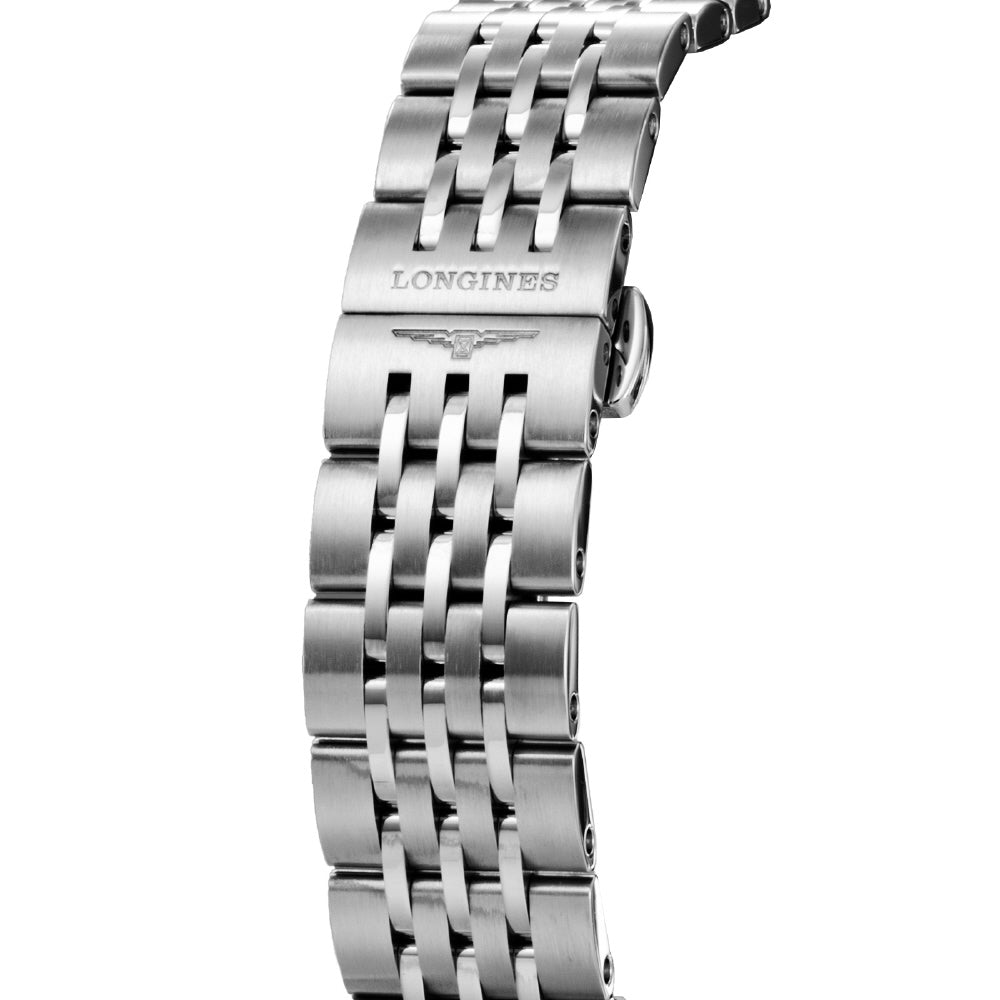 LONGINES L23214576 Watch - Record 5-Year Warranty Black Stainless Steel Automatic Elegant Design Water Resistant (Image 6)