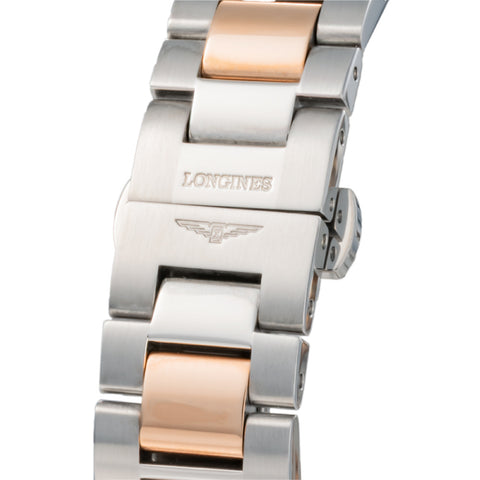 LONGINES L3.376.3.88.7 Conquest Swiss Automatic White Dial Stainless Steel Case 2-Year Warranty
