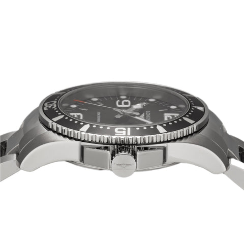 LONGINES L3.740.4.56.6 Watch - Hydro Conquest 2-Year Warranty Black Dial Stainless Steel Water Resistant 300m (Image 4)