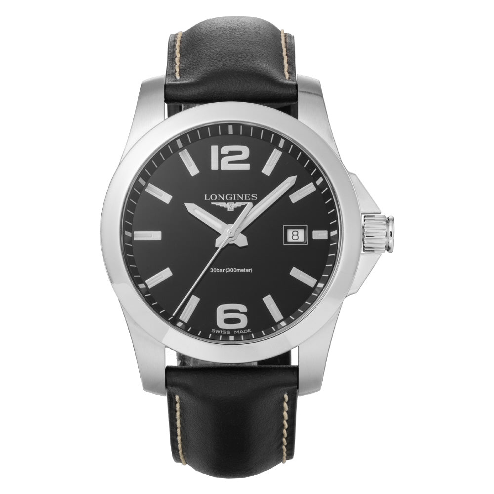 LONGINES L3.759.4.58.3 Watch - Men's Leather Belt Parallel Import with 2-Year Warranty