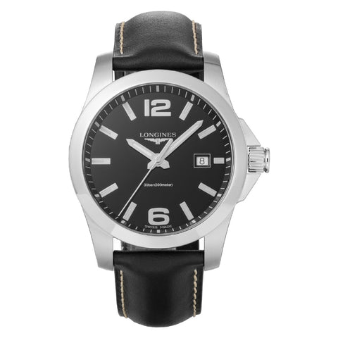 LONGINES L3.759.4.58.3 Watch - Men's Leather Belt Parallel Import with 2-Year Warranty