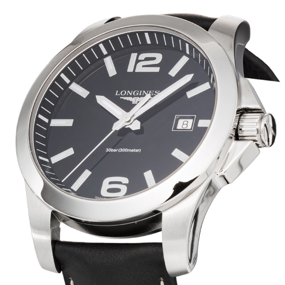 LONGINES L3.759.4.58.3 Watch - Men's Leather Belt Parallel Import with 2-Year Warranty (Image 2)