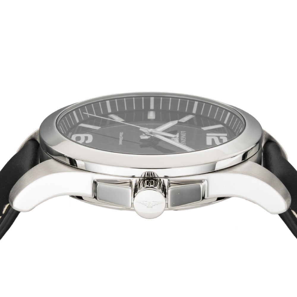 LONGINES L3.759.4.58.3 Watch - Men's Leather Belt Parallel Import with 2-Year Warranty (Image 4)