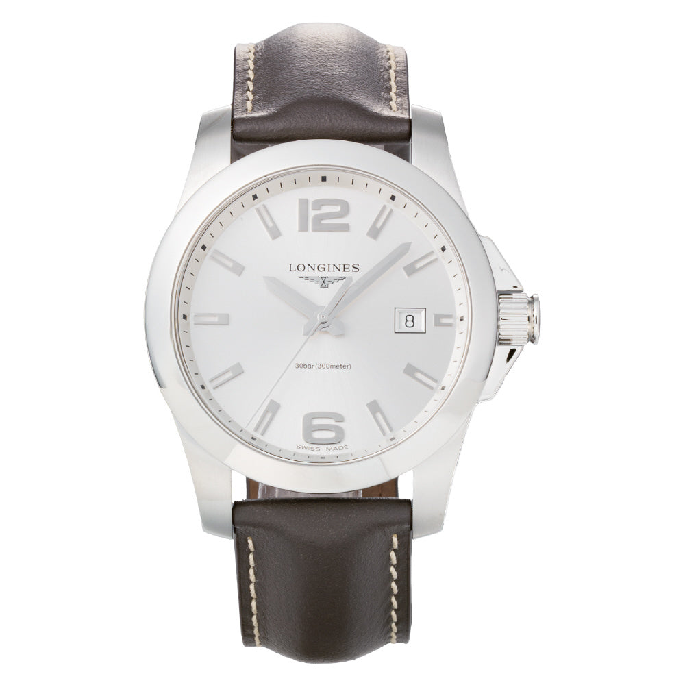 LONGINES L3.759.4.76.5 Watch - Men's Leather Belt Parallel Import with 2 Year Warranty