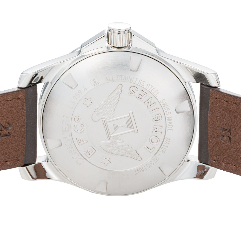 LONGINES L3.759.4.76.5 Watch - Men's Leather Belt Parallel Import with 2 Year Warranty (Image 5)